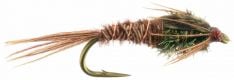 Pheasant Tail: Pale Morning Dun Larva Imitation