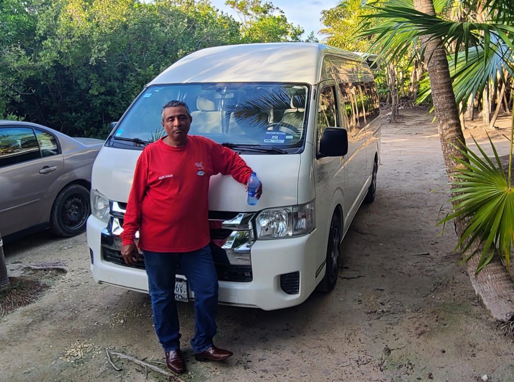 Pesca Maya Taxi Driver Felipe