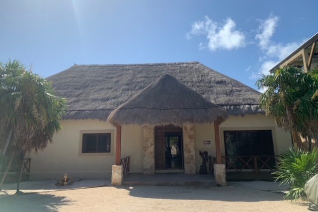 Front Entrance Pesca Maya Lodge