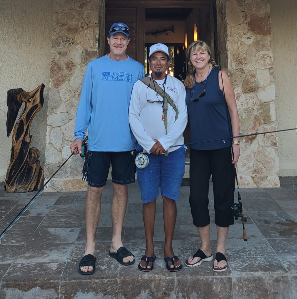 luis guide pesca maya